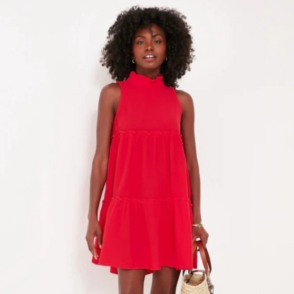 Pomander Place Vibrant Red Mini Dress - Picture 1 of 11